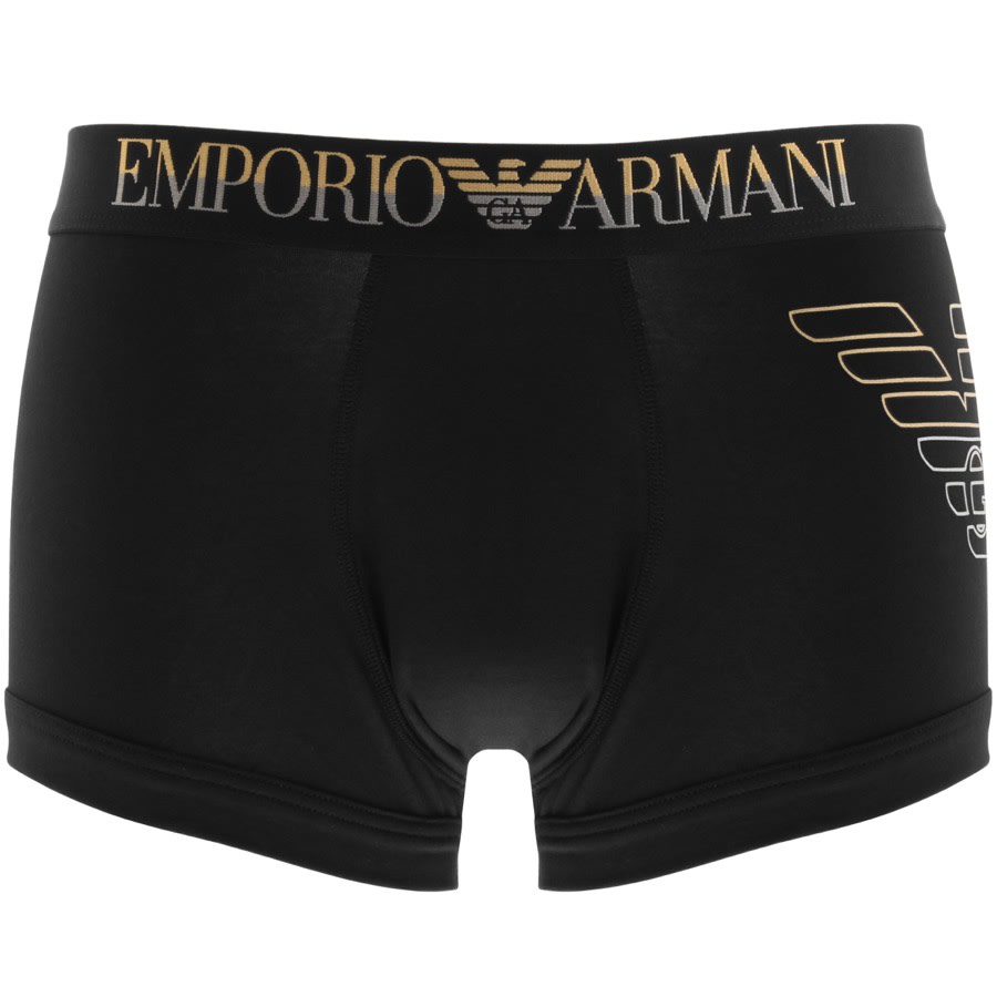 Alternative Image for ProductEmporio Armani Underwear Stretch Trunks Black1